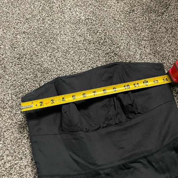 White House Black Market black and white floral strapless corset dress 4 - Picture 6 of 8